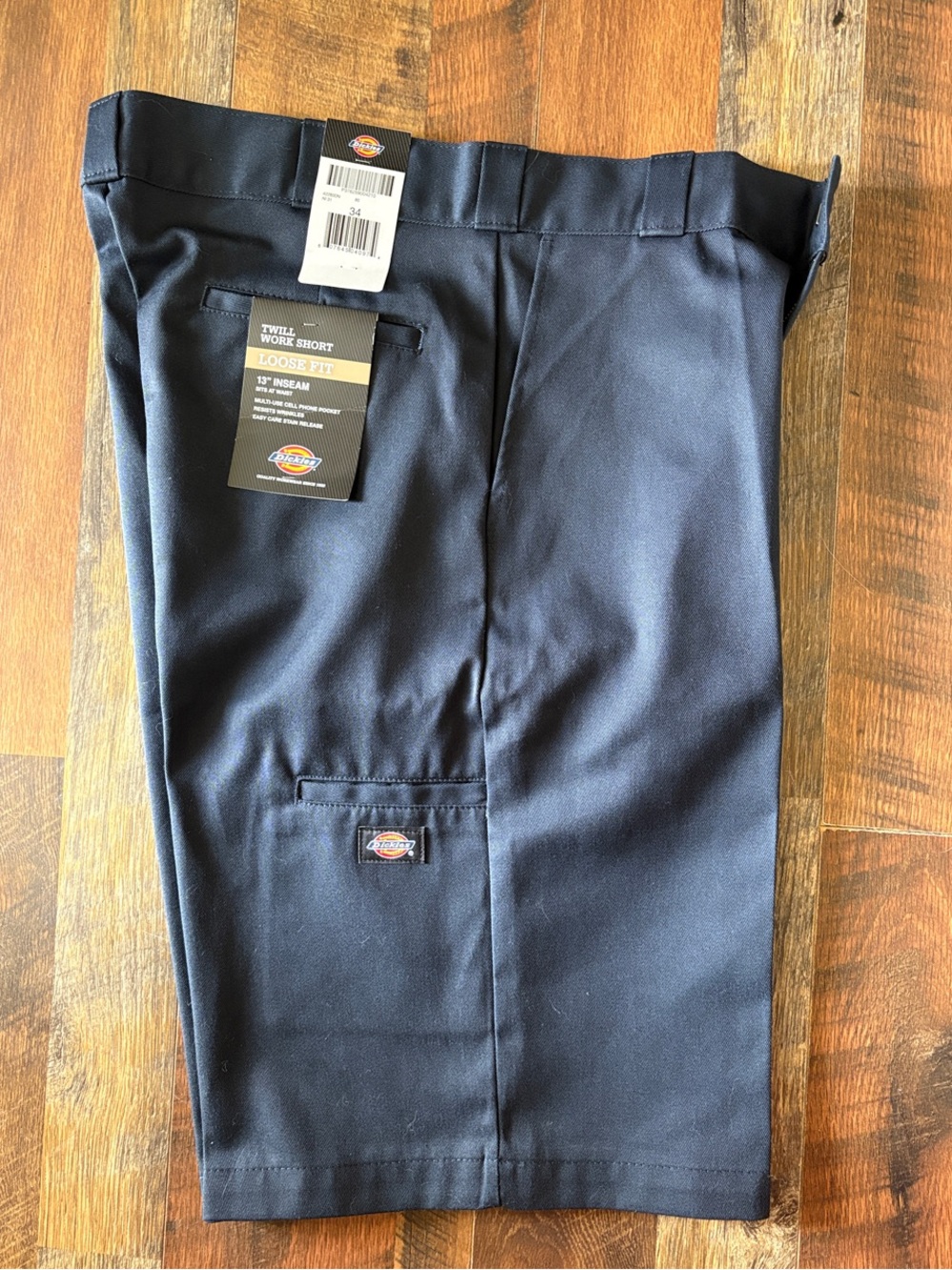DICKIES Twill Work Shorts Loose Fit 34